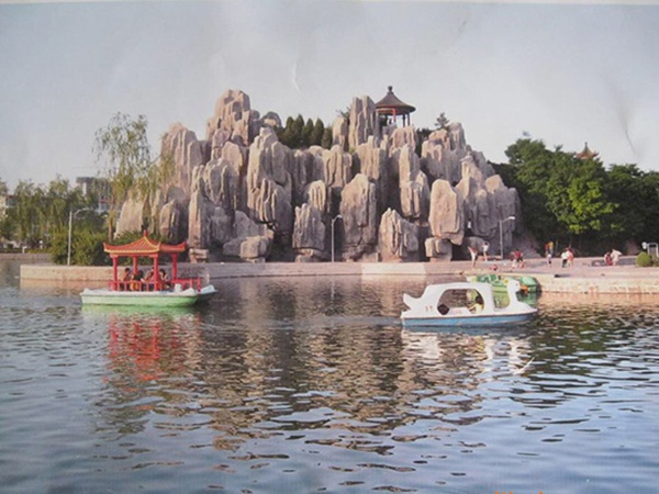 塑石假山